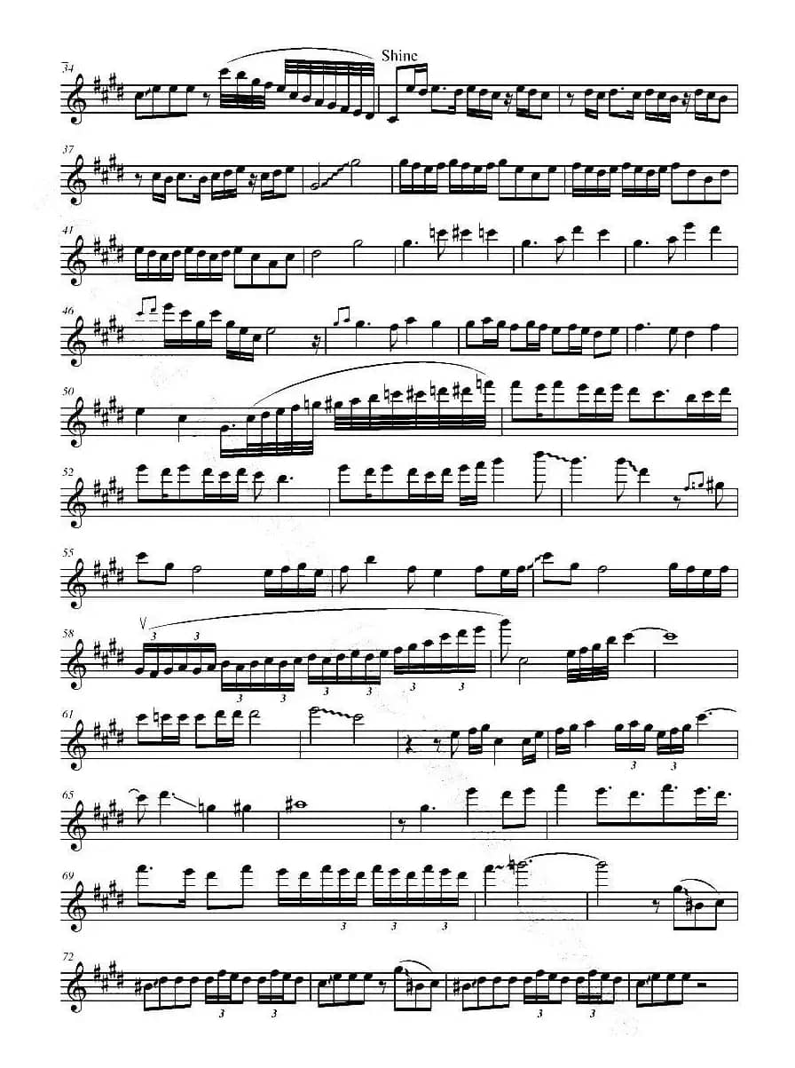 古典辣妹Bond - Shine（第一小提琴）