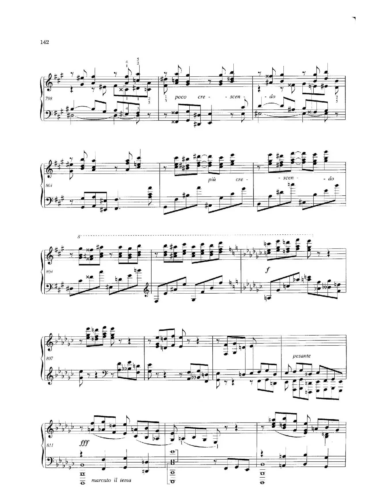 Variations and Fuge in e-flat Minor Op.23（降e小调主题变奏与赋格）