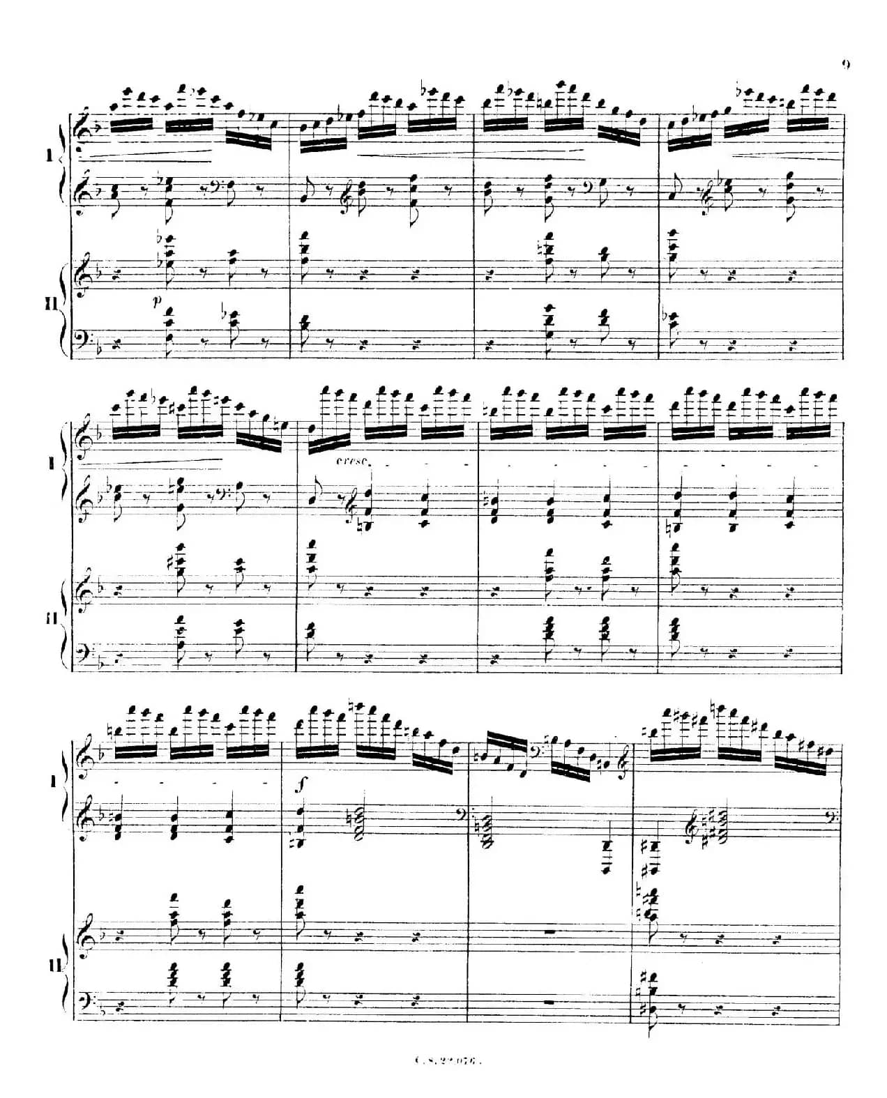 Piano Concerto No.2 in F Major Op.35（F大调第二钢琴协奏曲·Ⅰ·双钢琴）