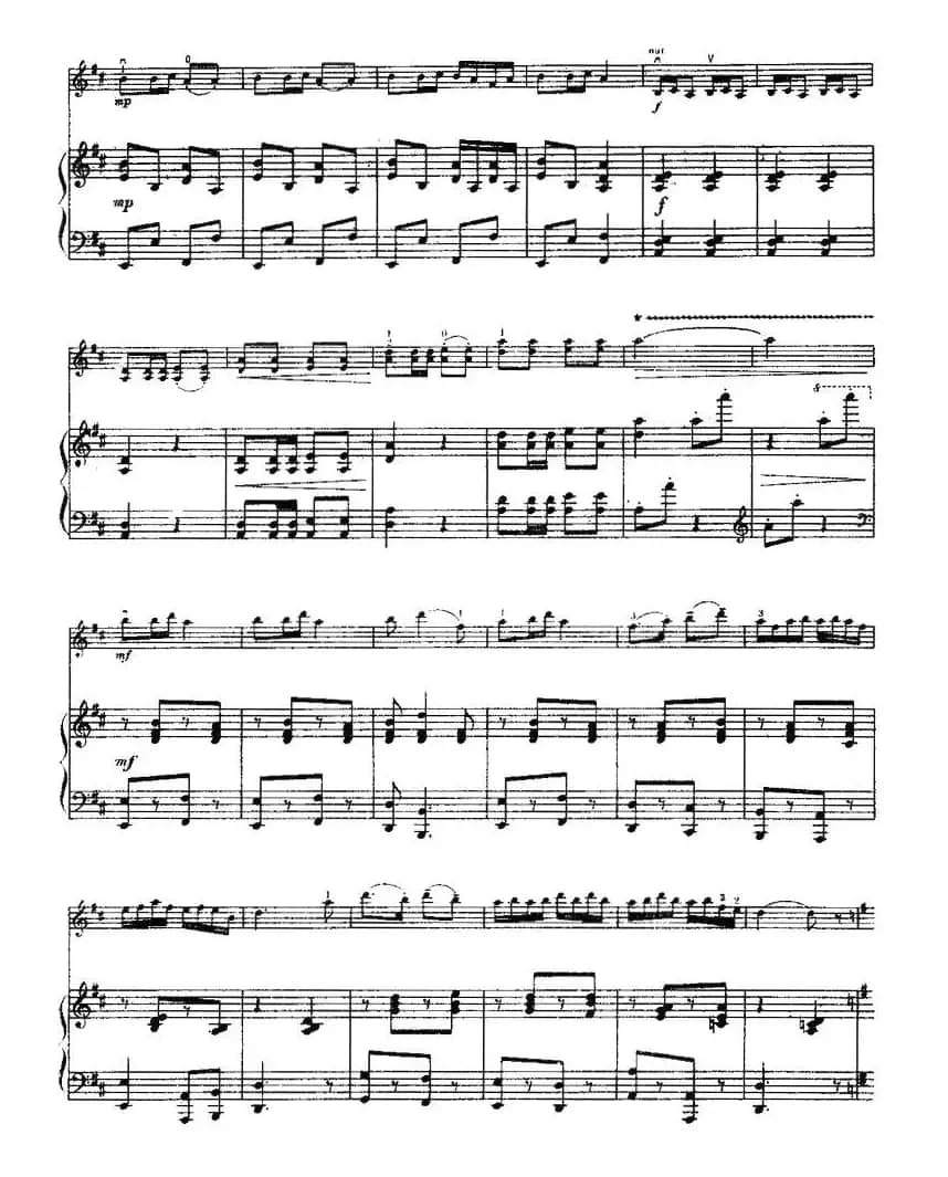 新春乐（小提琴+钢琴）