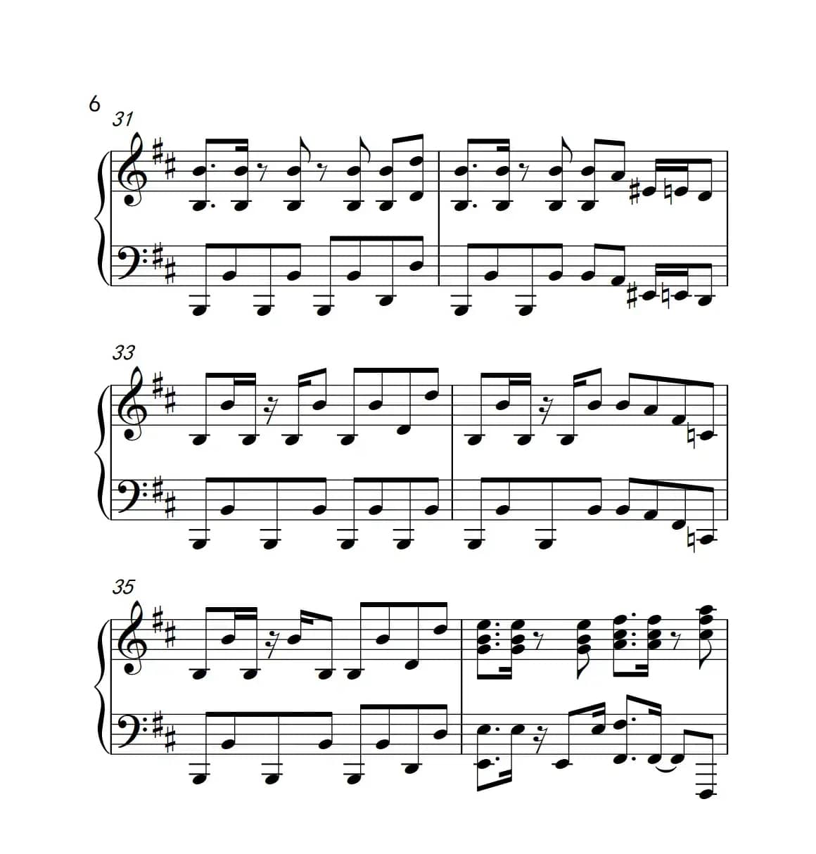 江南style（《弹吧音教》制谱版）