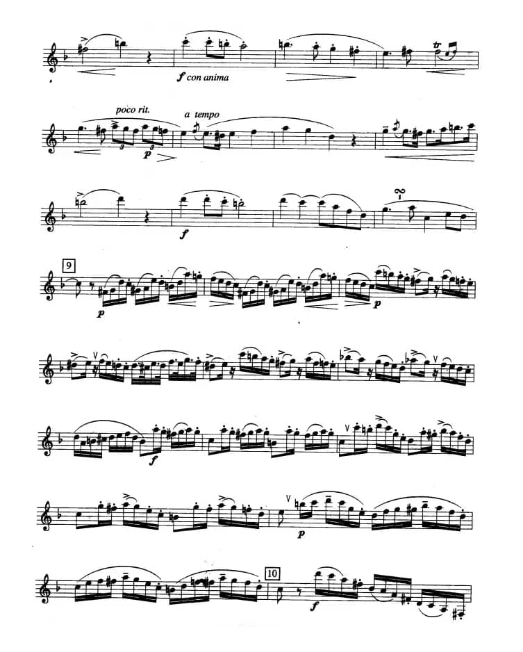 单簧管考级教材·第八级