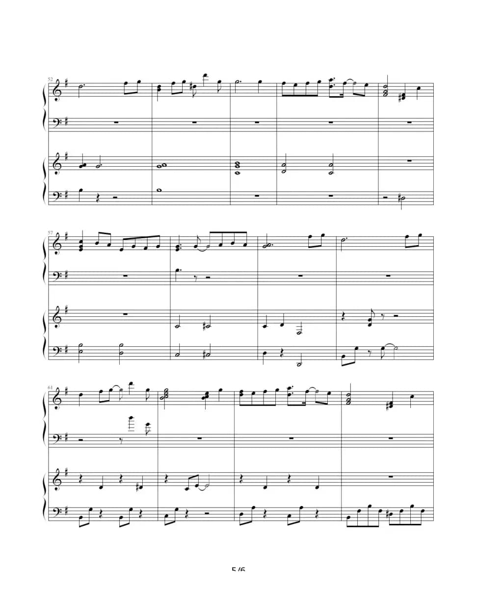 TO YOU（双钢琴）