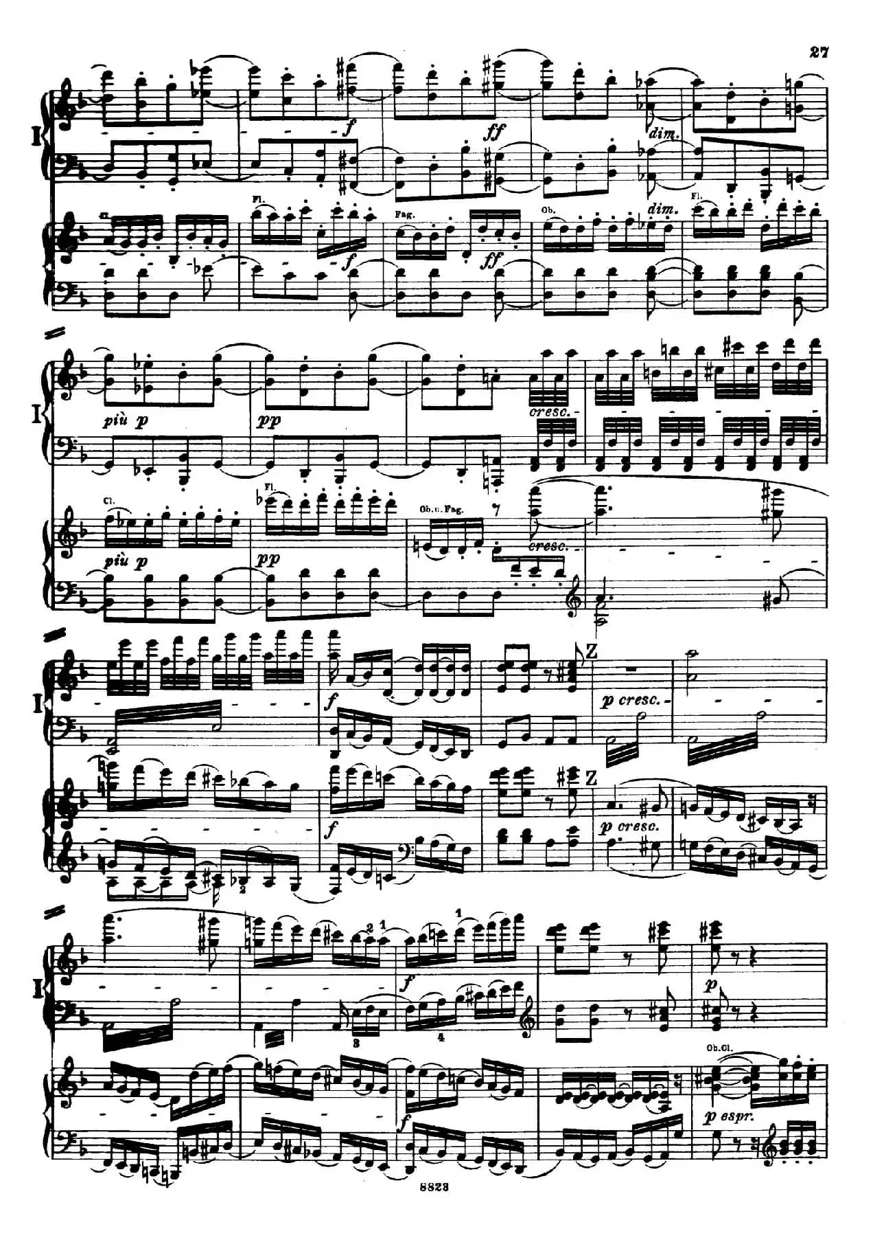 d小调第九交响曲 Op.125(双钢琴P23——32)