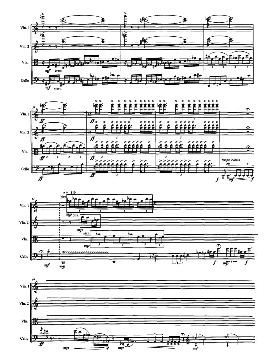 琴趣（弦乐四重奏）