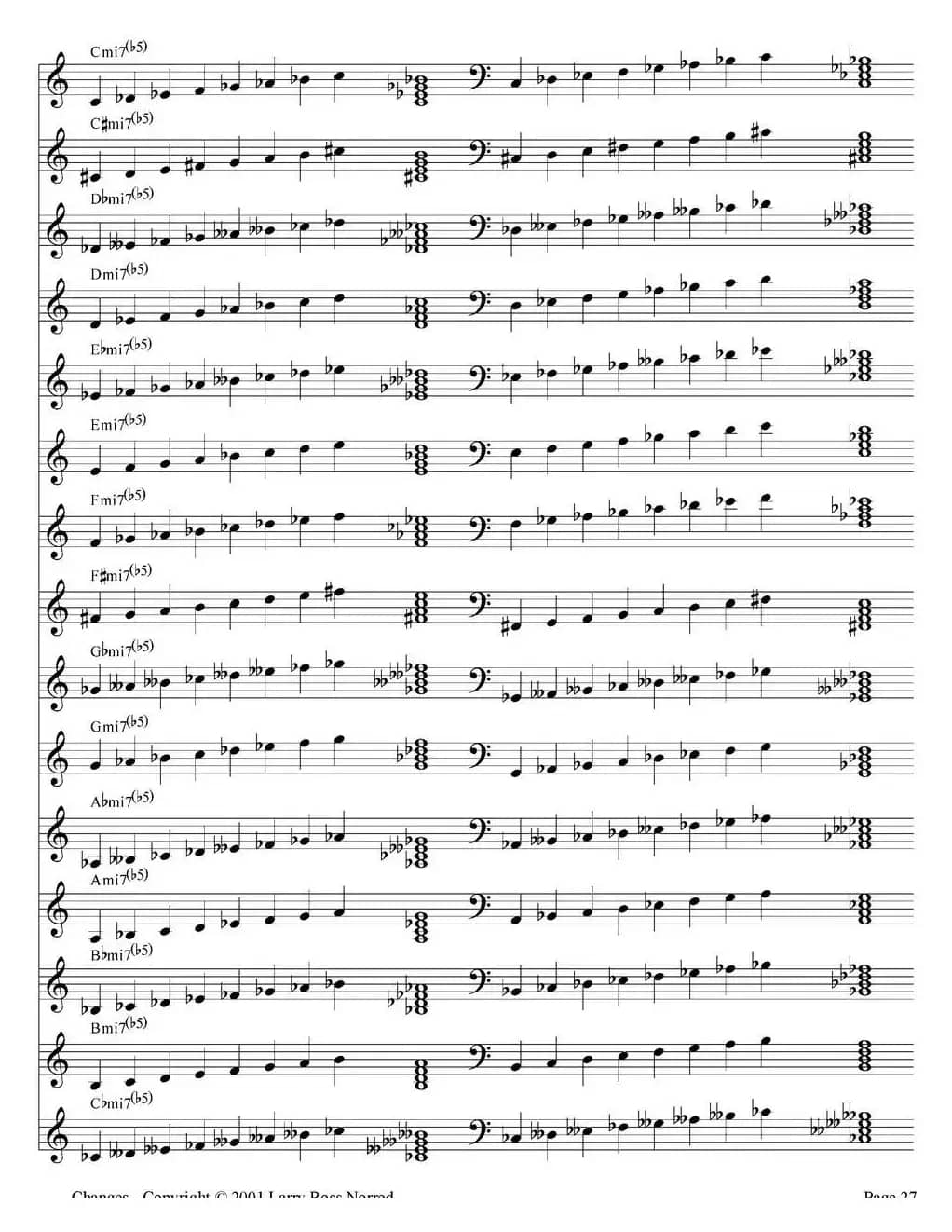 Changes（爵士乐和弦教材）（P21-40）