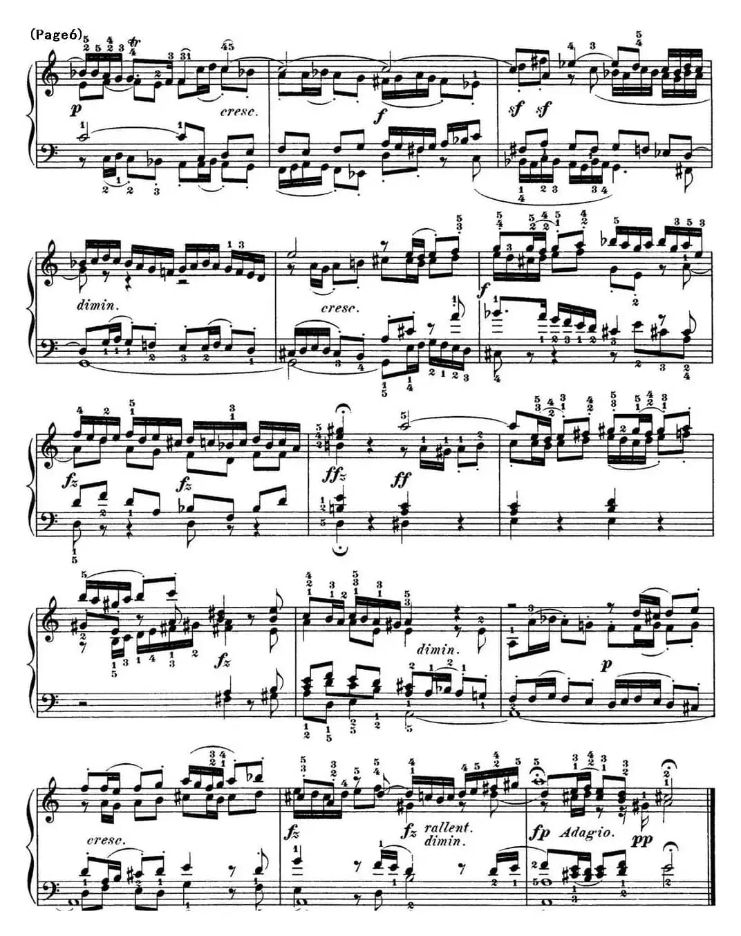 巴赫《平均律钢琴曲集·第一卷》之赋格曲（NO.20）