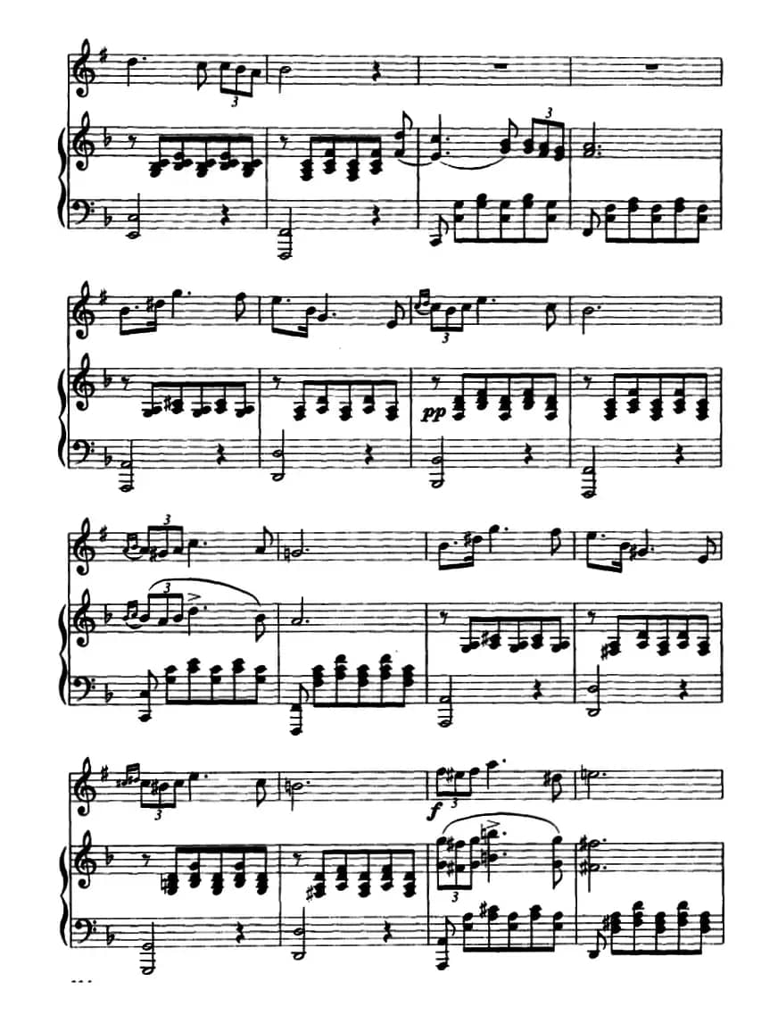 小夜曲（小号+钢琴伴奏）