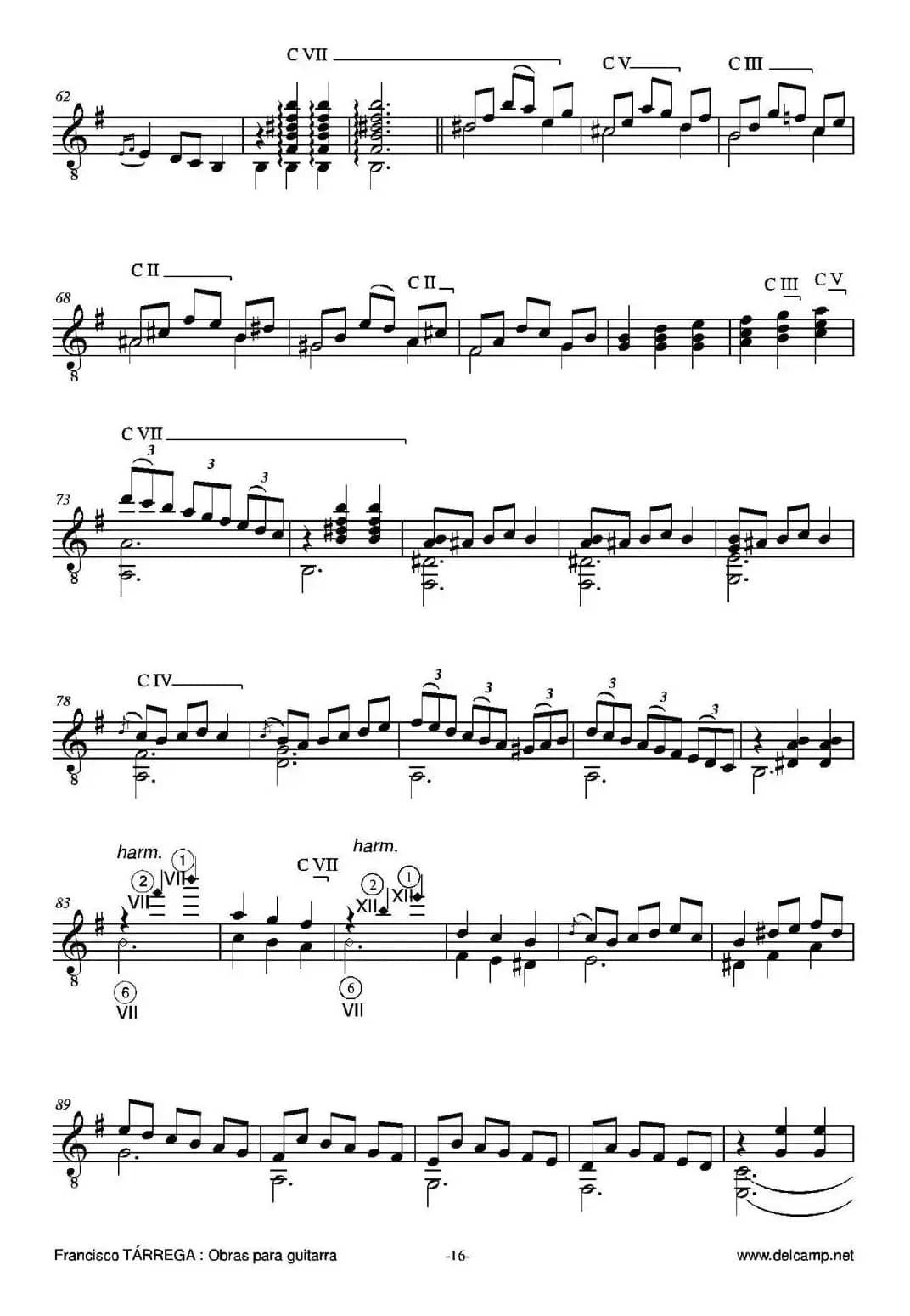 LA CARTAGENERA(古典吉他)