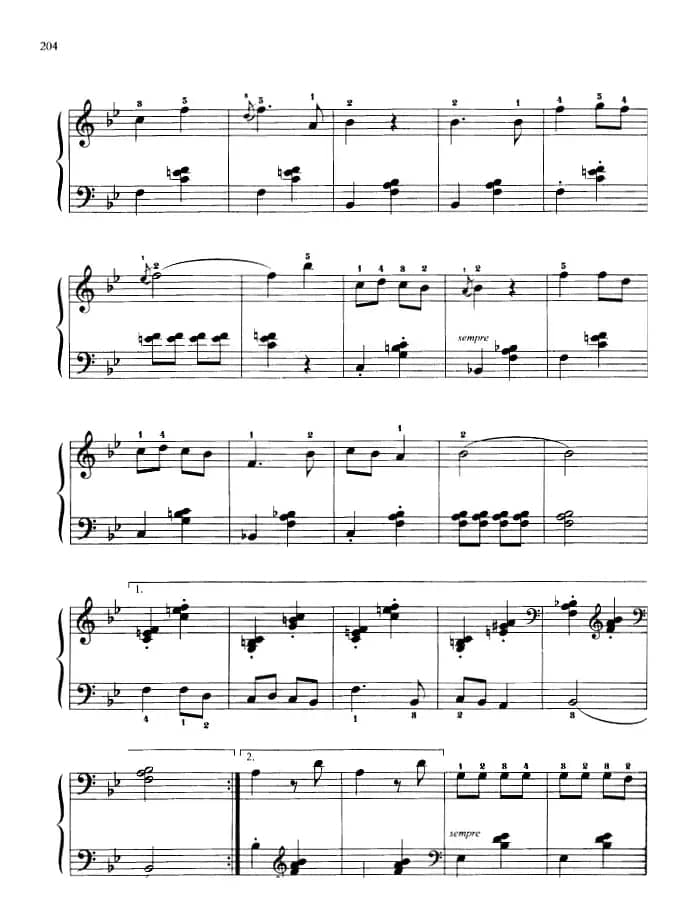 110首中国民歌钢琴小曲集：编花篮