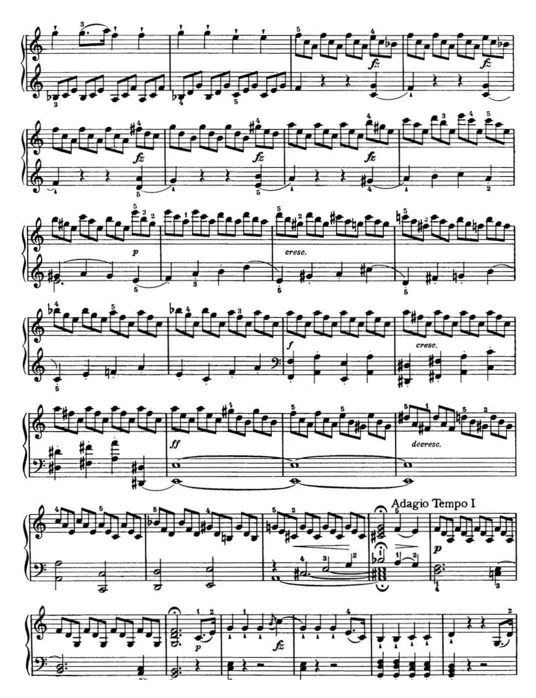 海顿 钢琴奏鸣曲 Hob XVI 35 in C major