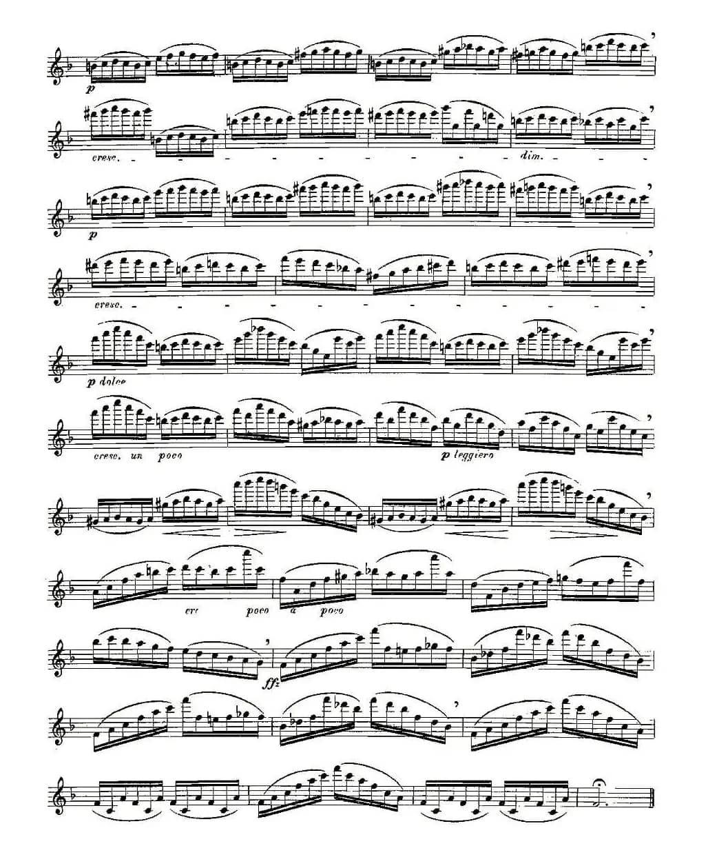 Moyse - 25 Studies after Czerny flute  [11]（25首改编自车尔尼作品的练习曲）