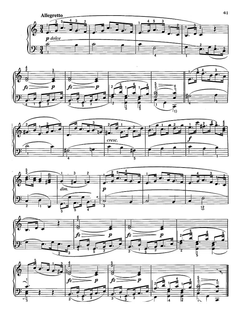 不可不弹的世界钢琴名曲：小奏鸣曲Op.36-2