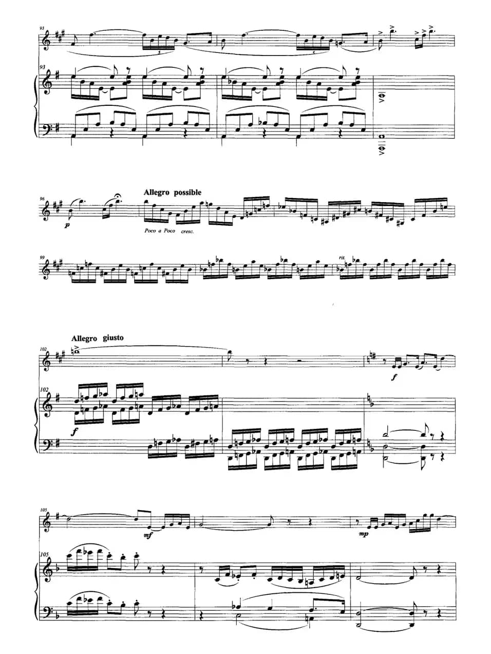 D小调奏鸣曲（小号+钢琴）