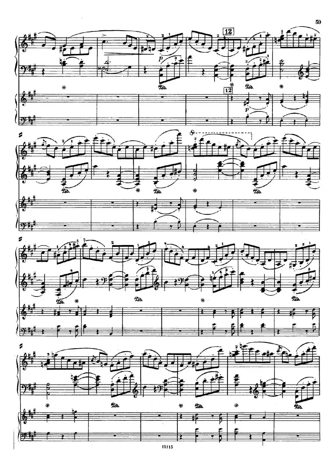 Piano Concerto in a Minor Op.54（a小调钢琴协奏曲·双钢琴）