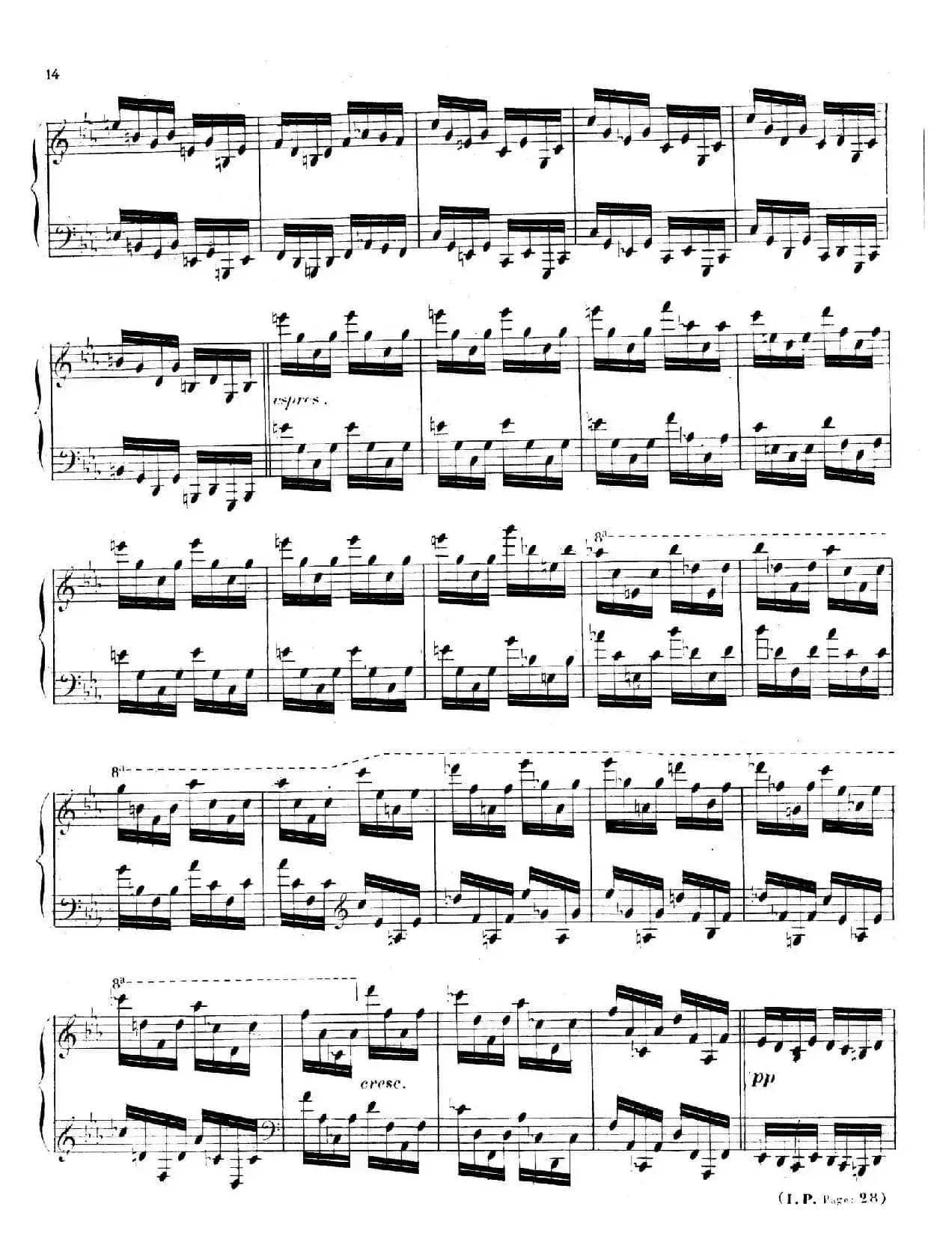 3 Grandes Etudes Op.76 No.3（3首华丽练习曲·3）