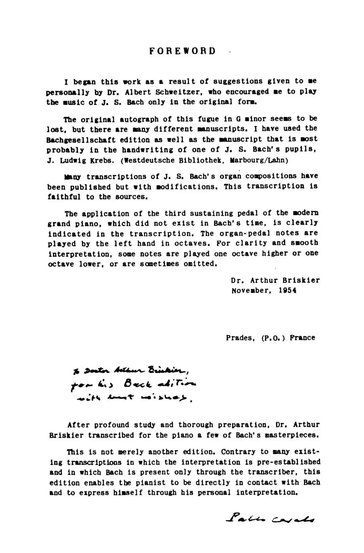 Fugue in g Minor BWV 578（g小调赋格·Briskier改编钢琴独奏版）