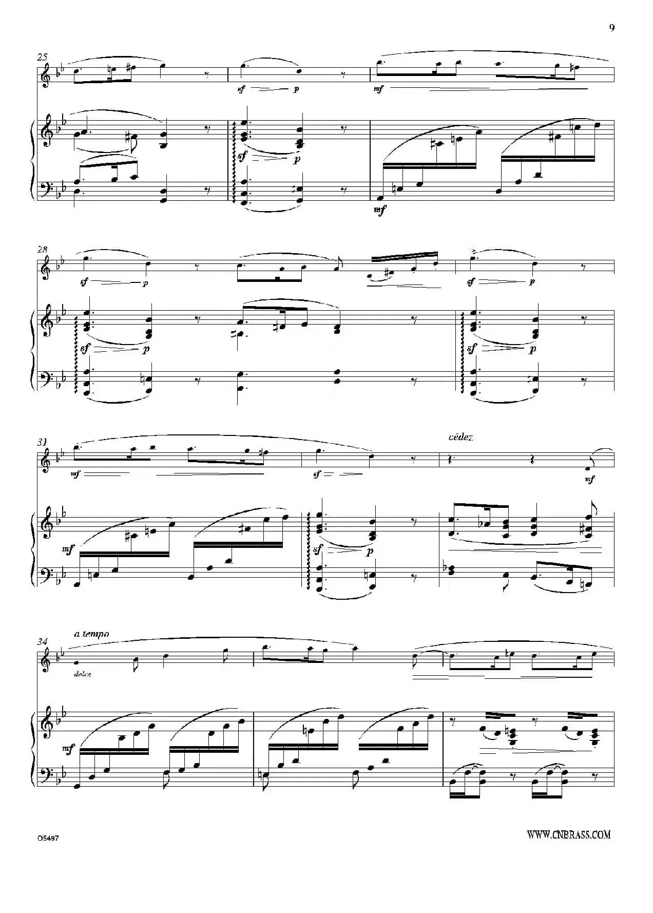 Sicilienne（双簧管+钢琴伴奏）