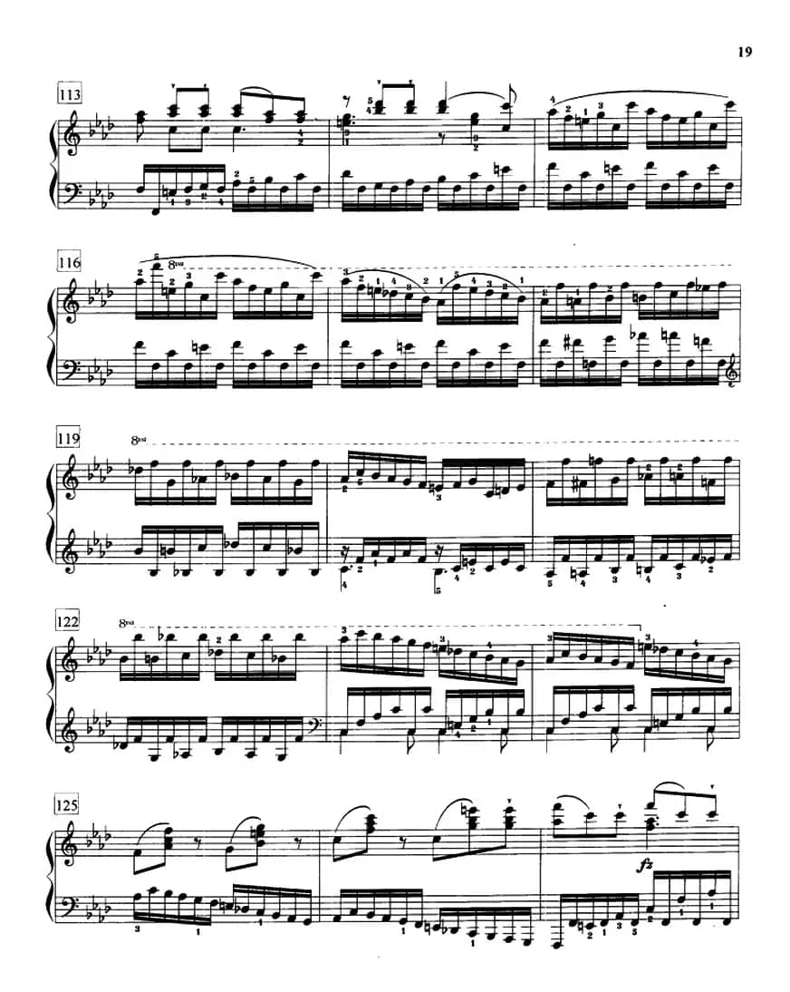 克莱门蒂练习曲（《名手之道》No.21）