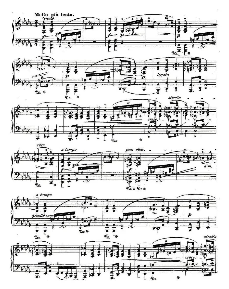 升f小调夜曲Op.48－2（Deux  Nocturnes）