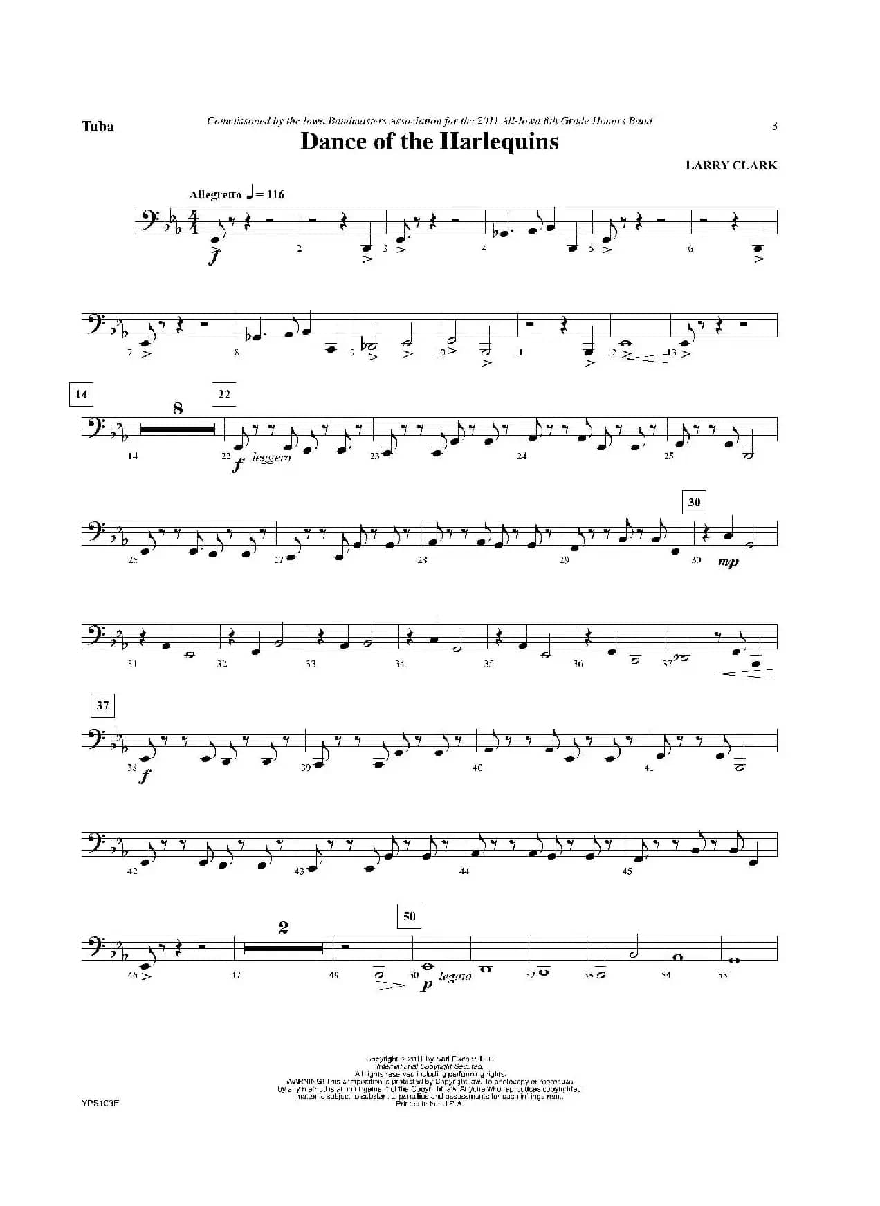 Dance of Harlequins（大号分谱）