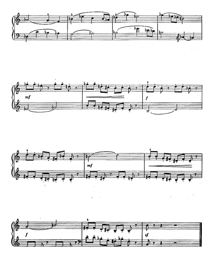 钢琴简易练习曲十六首（丁善德作品三十一号）