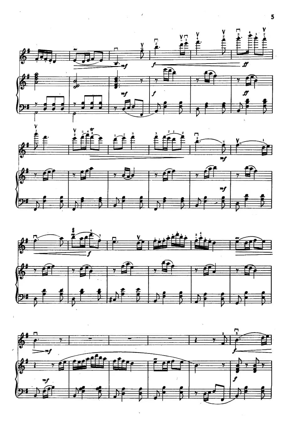 夏夜（小提琴+钢琴）