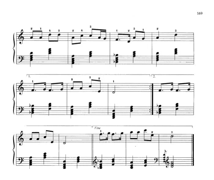 110首中国民歌钢琴小曲集：闹元宵