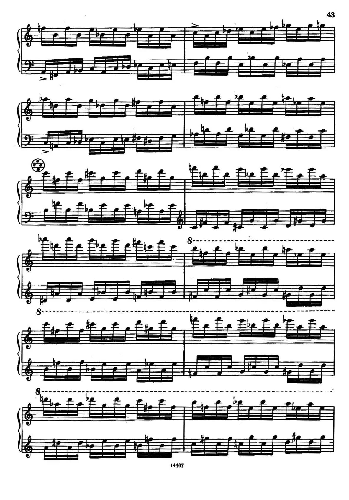 Sonate No.3（奏鸣曲三号）（第四乐章）