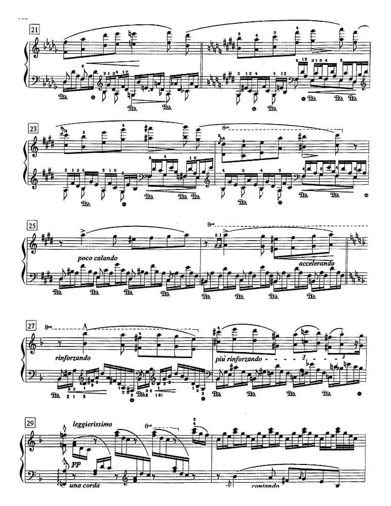 钢琴教程第八级 练习曲（森林的呼啸）