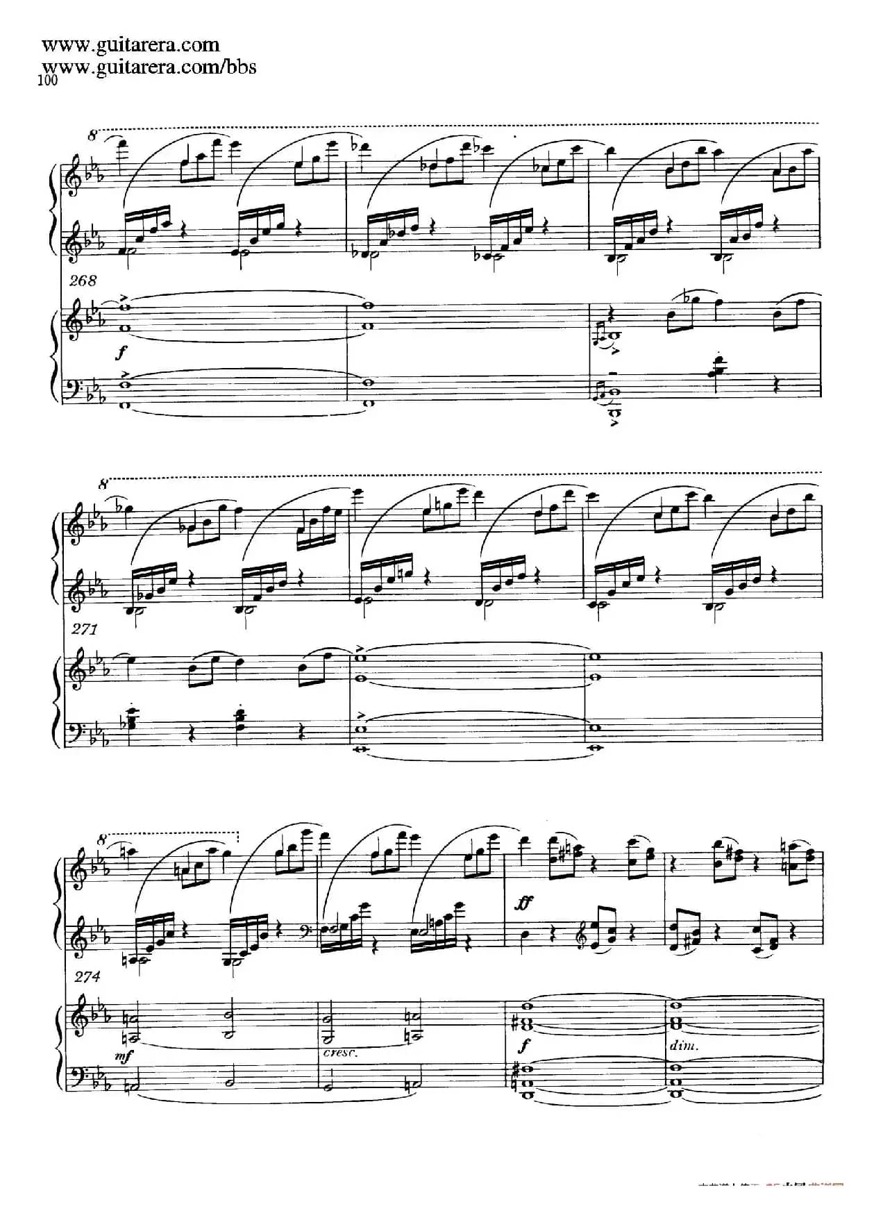 c小调第二钢琴协奏曲 Op.18(双钢琴·第三乐章)