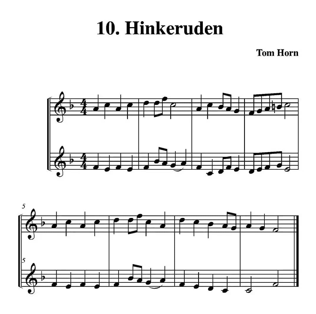 Hinkeruden（简易二重奏）