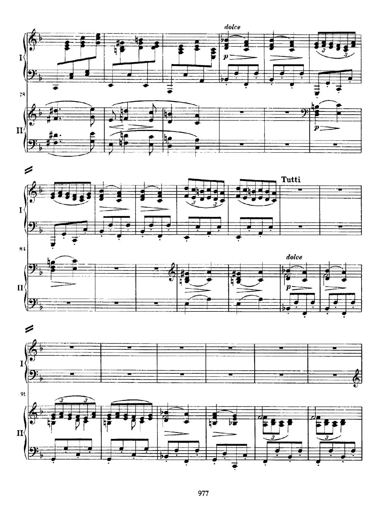 降B大调第二钢琴协奏曲（P71——80）