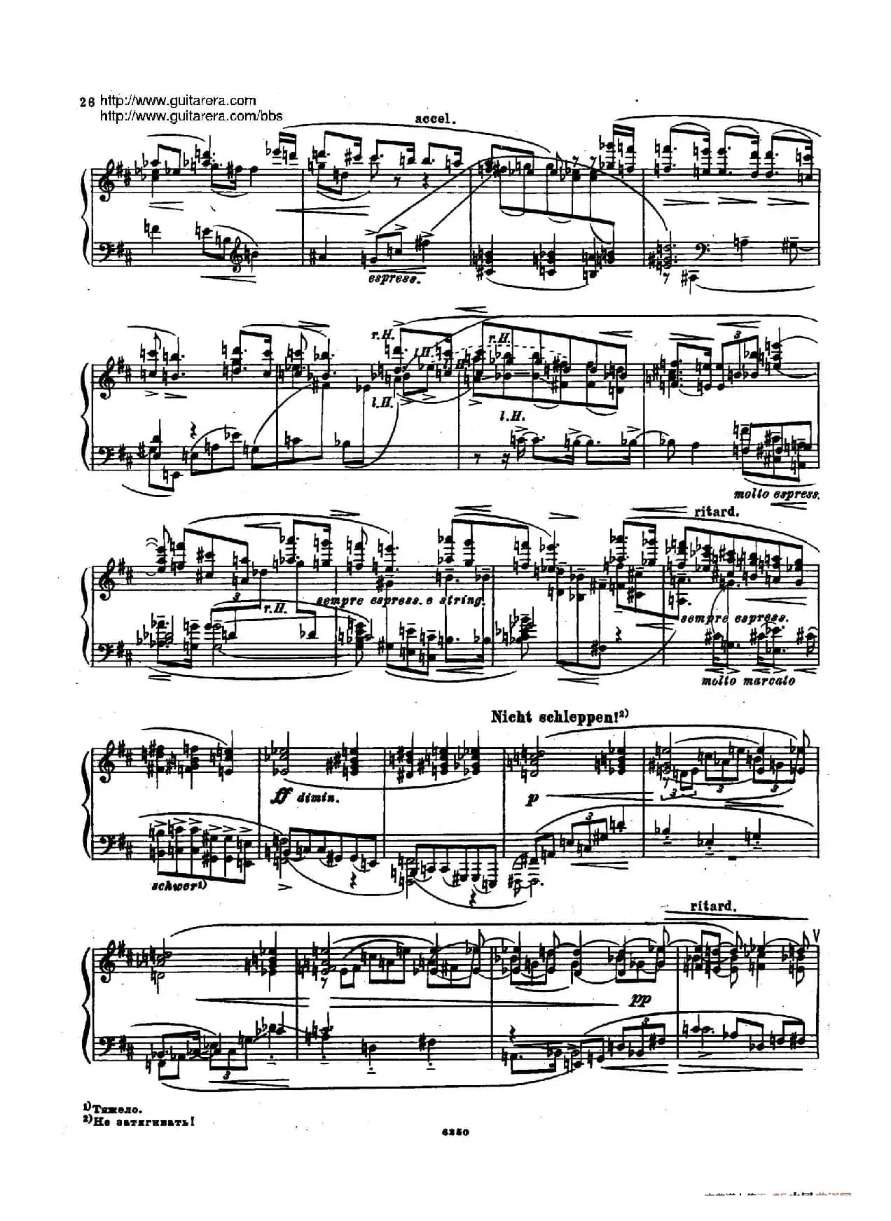 Piano Sonata Op.1(钢琴奏鸣曲)