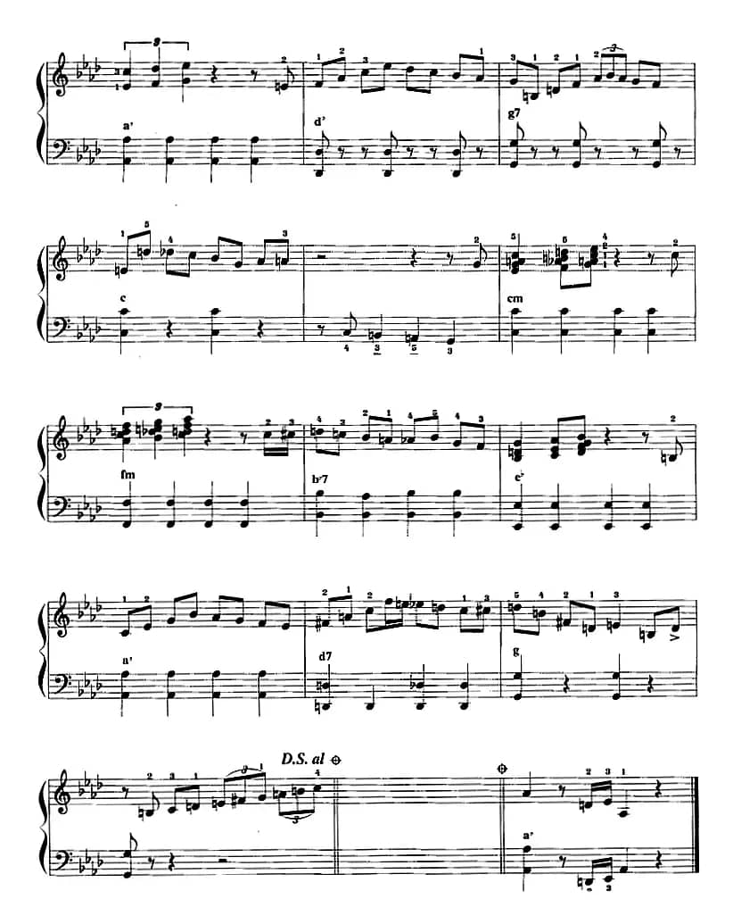 手风琴爵士乐曲：Our song 我们的歌