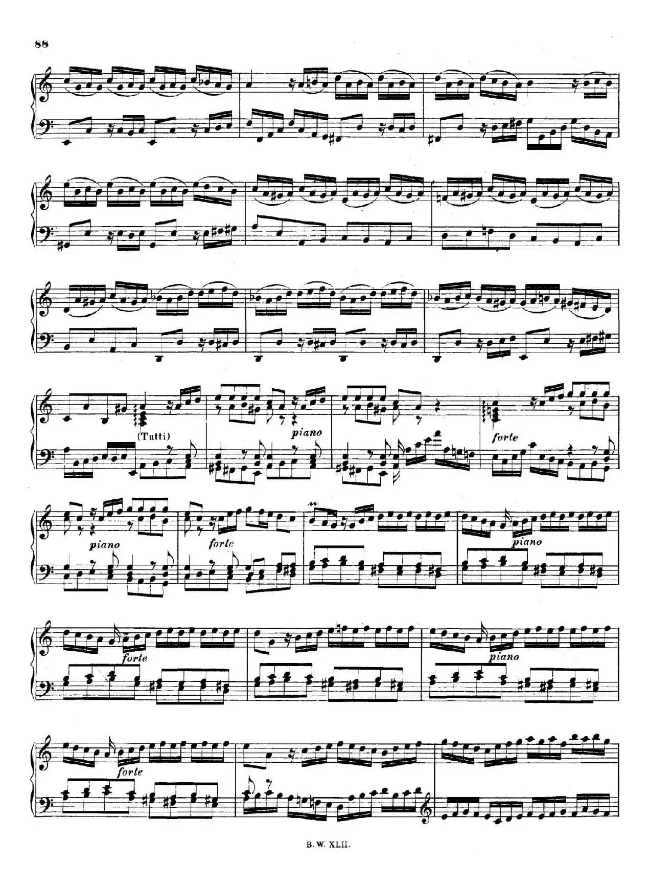 16 Concertos BWV 972-987(十六首为独奏古钢琴而作的协奏曲)(P21——30)