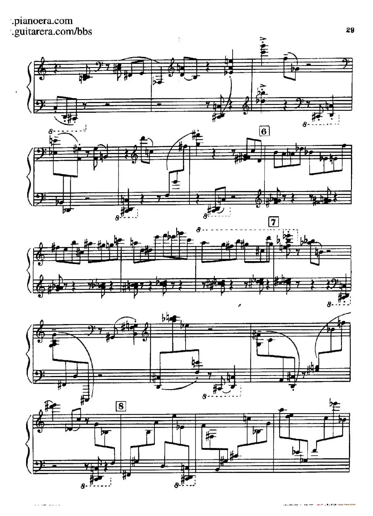 Piano Sonata(钢琴奏鸣曲· 第三乐章)