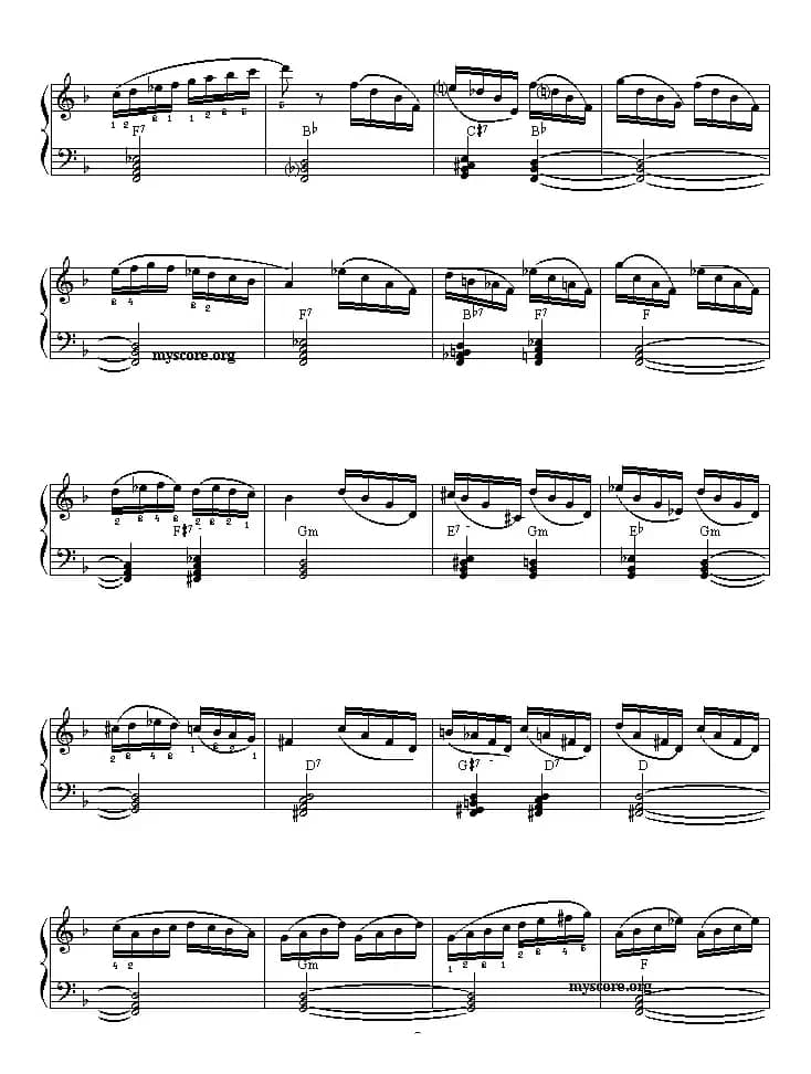 快板（D大调手风琴协奏曲第三乐章）