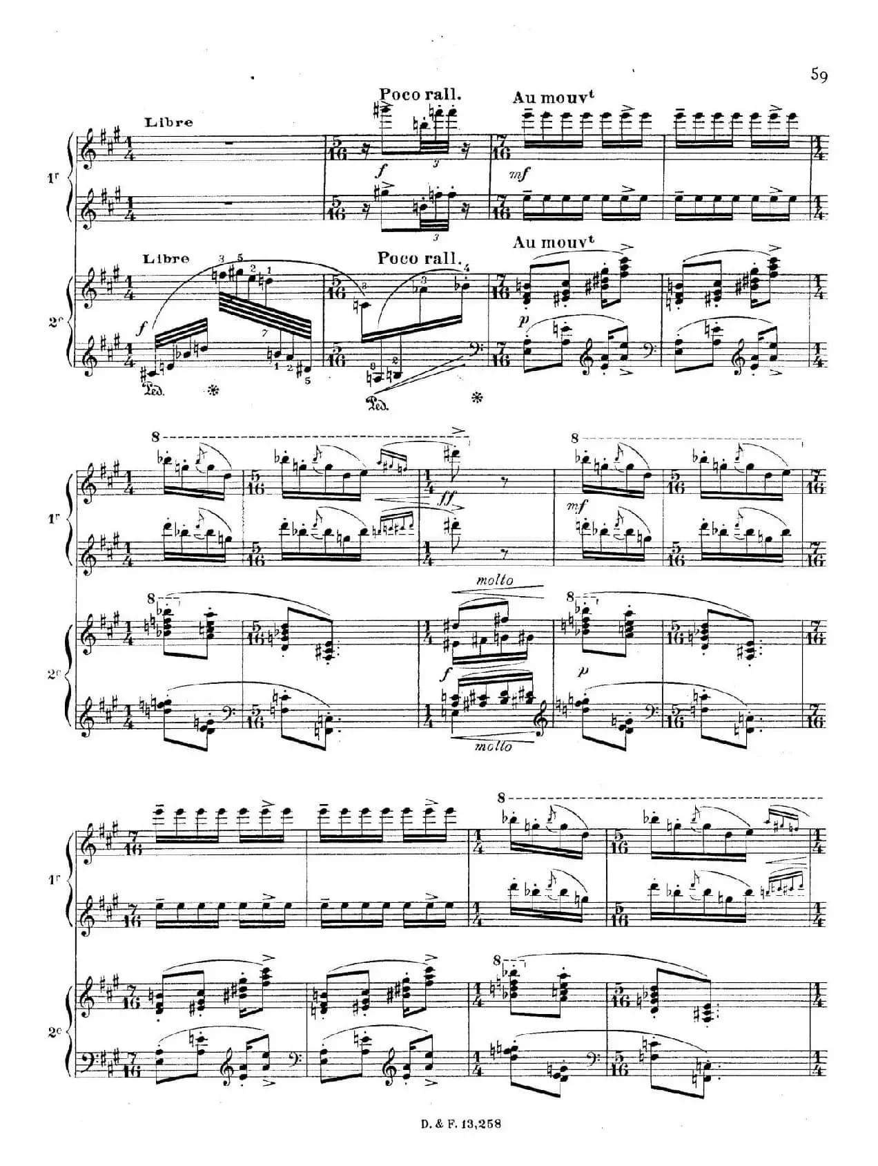 Visions de l'Amen（阿门的幻想·双钢琴·Ⅴ）