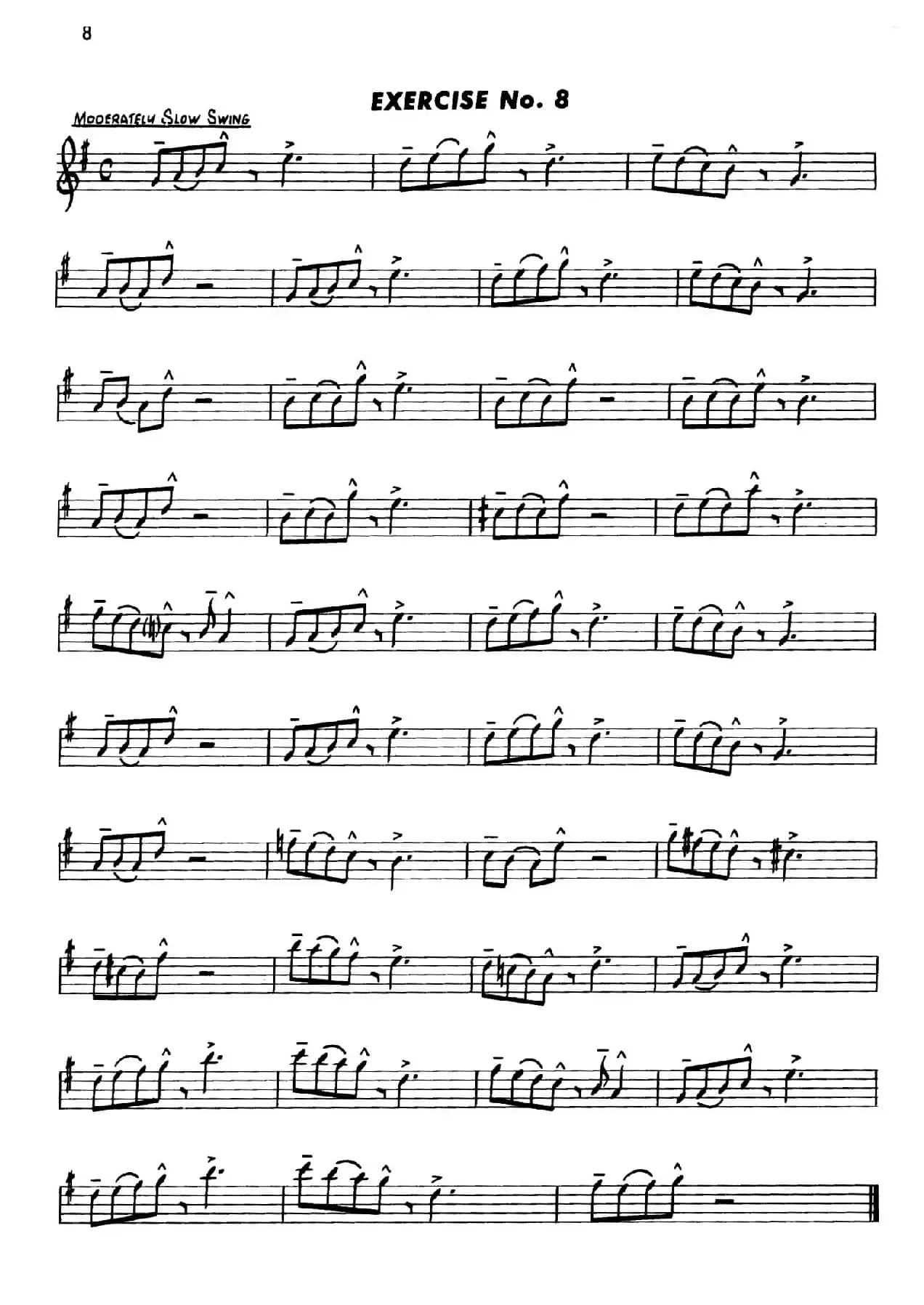 Basic Jazz Conception for sax