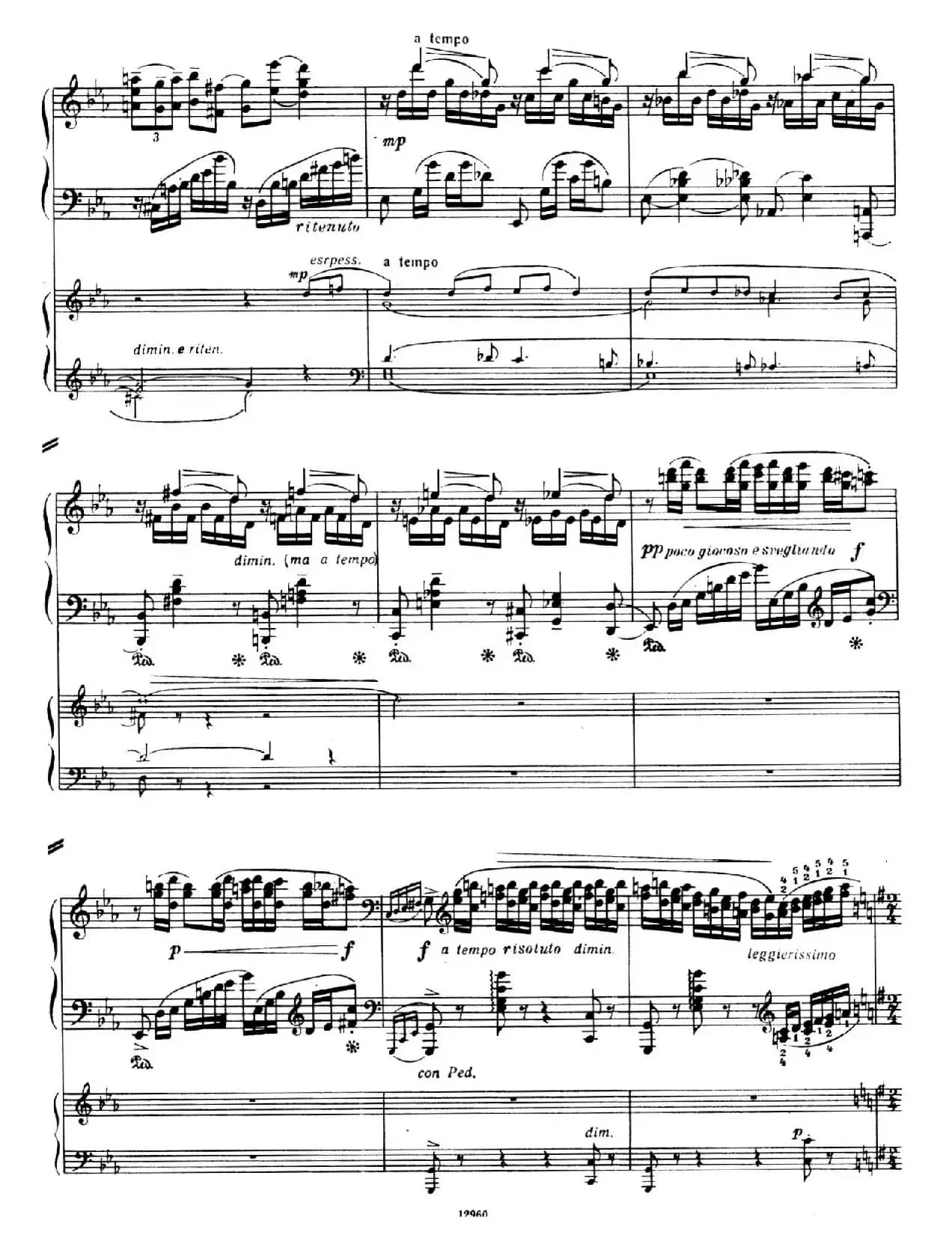 Piano Concerto No.2 in c Minor Op.50（c小调第二钢琴协奏曲·Ⅰ·双钢琴）