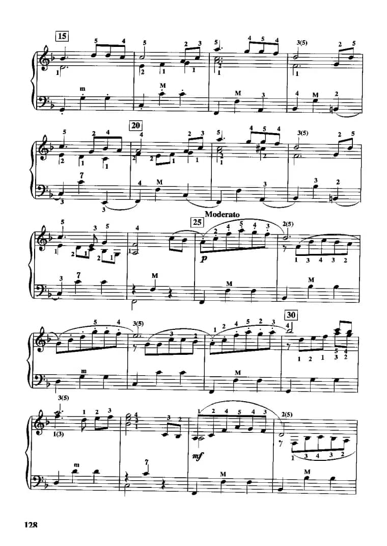 在银色的月光下