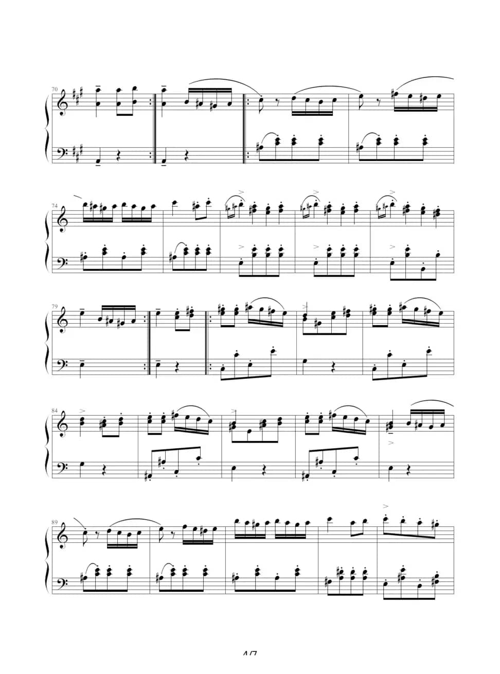 土耳其进行曲（阿拉伯音阶版）