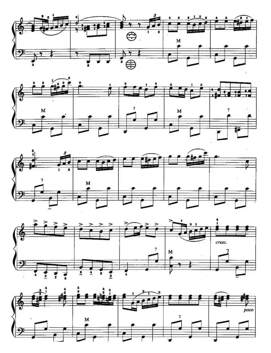 儿童手风琴曲：美国巡逻兵