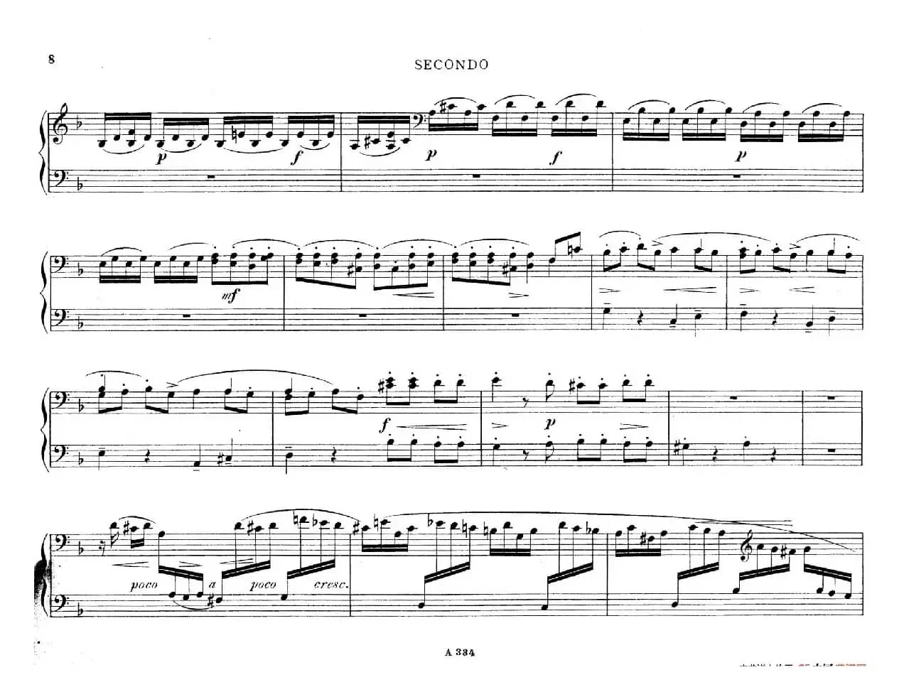 d小调托卡塔与赋格（BWV 565·雷格改编钢琴四手联弹版）