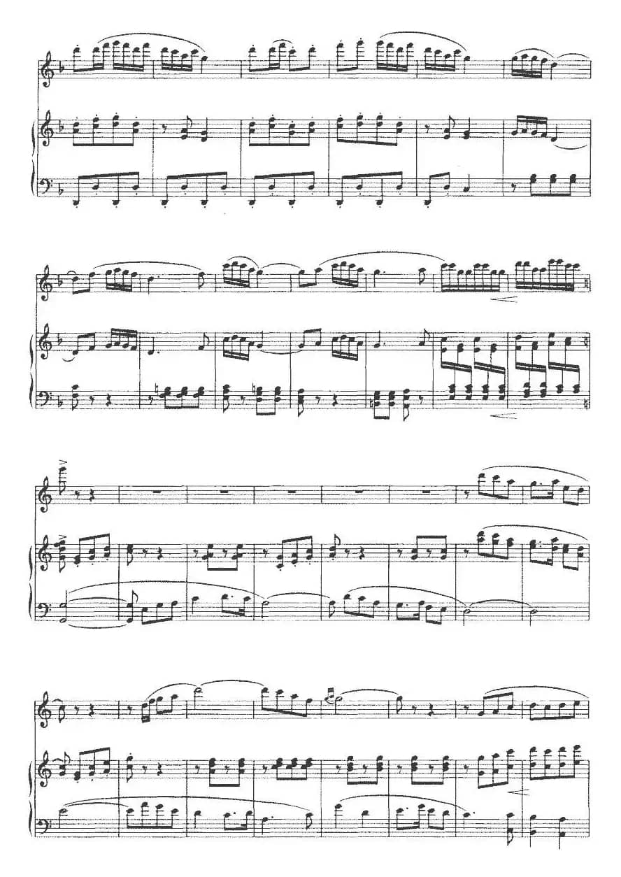 水乡随想（竹笛+钢琴伴奏）