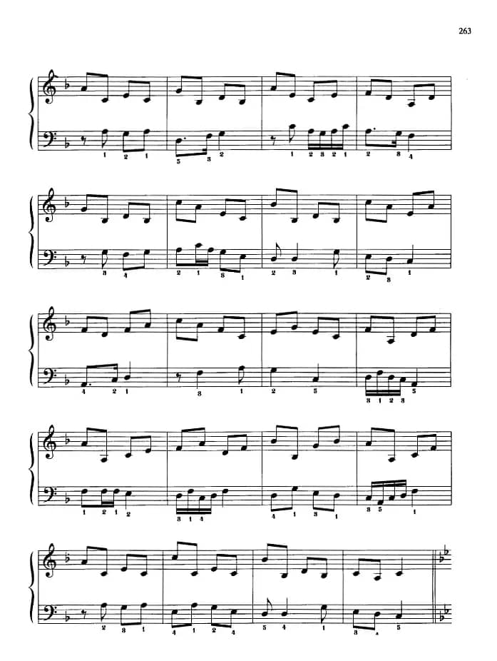 110首中国民歌钢琴小曲集：青羊传