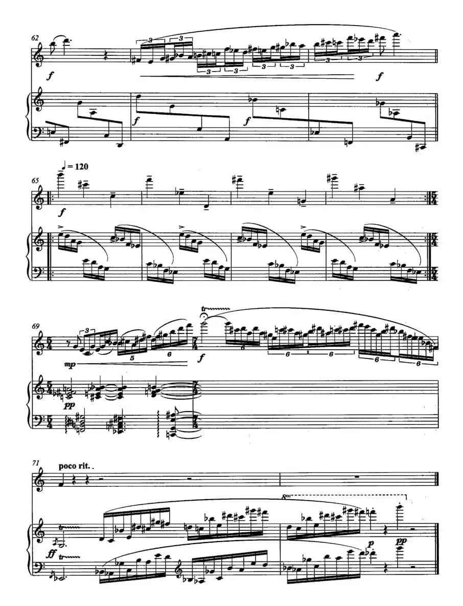 丹霞山胜景（长笛与钢琴）