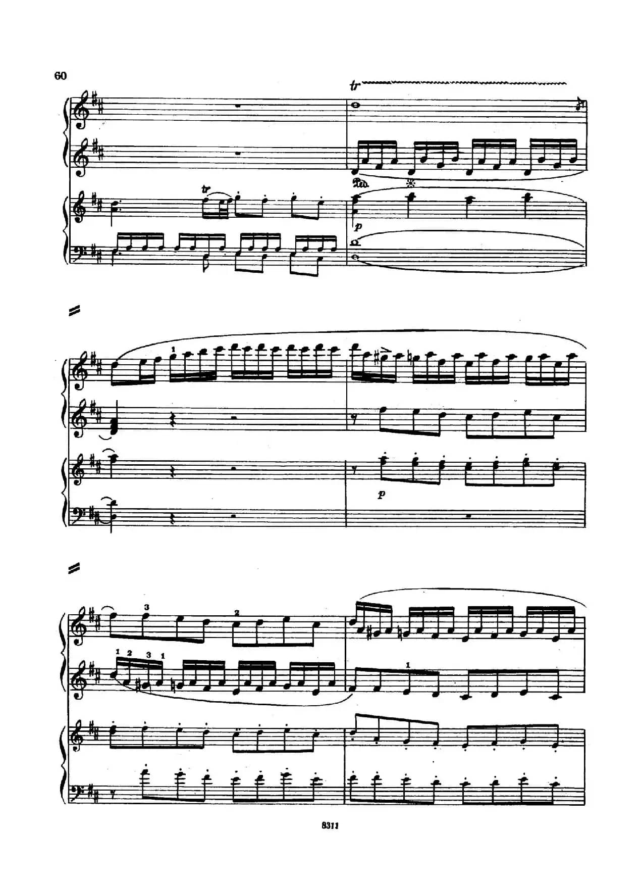 Concerto no 5 K 175 - 2 Piano（Ⅰ）