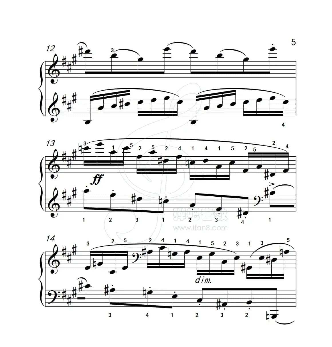 练习曲 40（克拉莫钢琴练习曲60首）